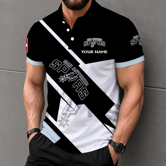 VIRAL EDITION - NEW CUSTOMIZED NBA23 SAS SAN ANTONIO SPURS T-SHIRT, POLO SHIRT, ZIP POLO SHIRT, SWEATSHIRT, HOODIE & ZIP HOODIE