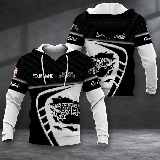 EXCLUSIVE EDITION - NEW CUSTOMIZED NBA23 SAS SAN ANTONIO SPURS T-SHIRT, POLO SHIRT, ZIP POLO SHIRT, SWEATSHIRT, HOODIE & ZIP HOODIE