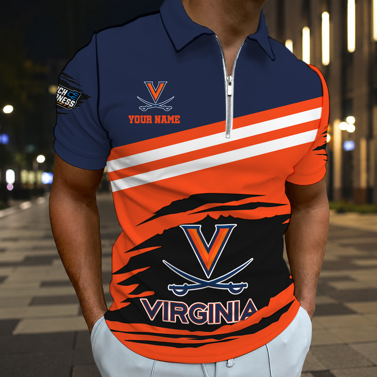 VIRAL EDITION - NEW CUSTOMIZED NCAA MAM23 VIC VIRGINIA CAVALIERS T-SHIRT, POLO SHIRT, ZIP POLO SHIRT, SWEATSHIRT, HOODIE & ZIP HOODIE