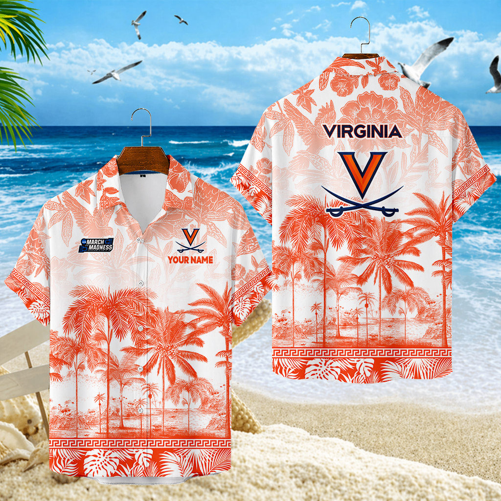 VIRAL EDITION - NEW CUSTOMIZED MAM23 VIC VIRGINIA CAVALIERS UNISEX HAWAIIAN SHIRT