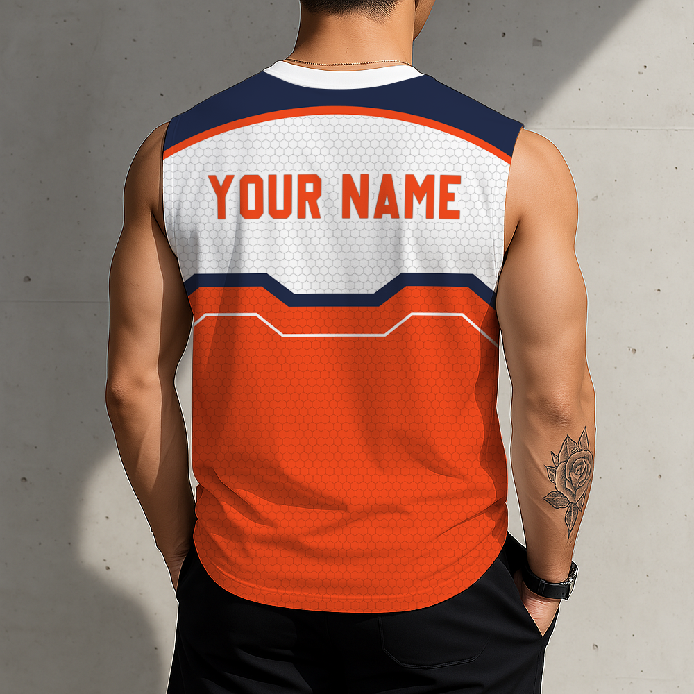 HOT DEAL - NEW CUSTOMIZED NCAA MAM23 VIC VIRGINIA CAVALIERS MEN'S GYM SHIRT