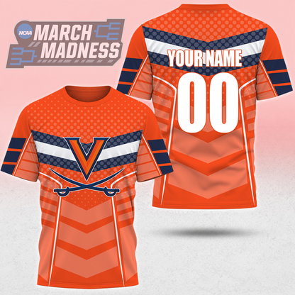 LIMITED EDITION - NEW CUSTOMIZED NCAA MAM23 VIC VIRGINIA CAVALIERS T-SHIRT, POLO SHIRT, ZIP POLO SHIRT, SWEATSHIRT, HOODIE & ZIP HOODIE