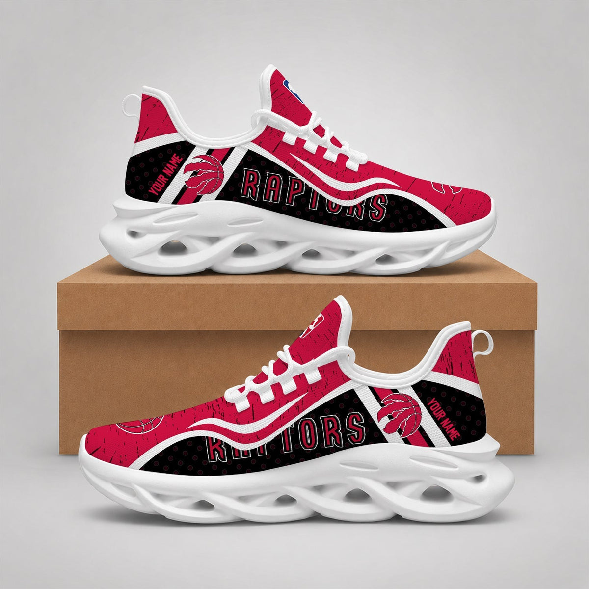 EXCLUSIVE EDITION - NEW CUSTOMIZED NBA24 TRA TORONTO RAPTORS MAX SOUL SHOES