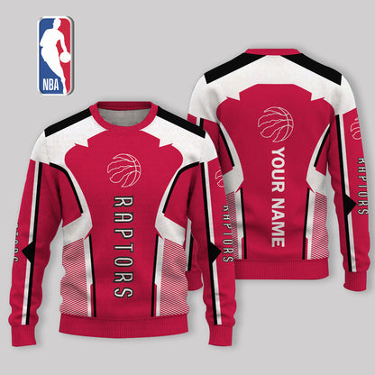 VIRAL EDITION - NEW CUSTOMIZED TRA TORONTO RAPTORS UGLY SWEATER - NBA24