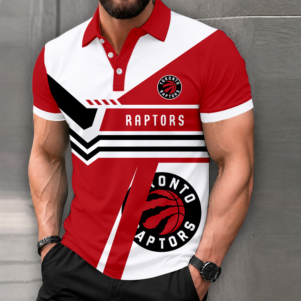 LIMITED DROP - NEW CUSTOMIZED NBA24 TRA TORONTO RAPTORS POLO SHIRT, ZIP POLO SHIRT & T-SHIRTS