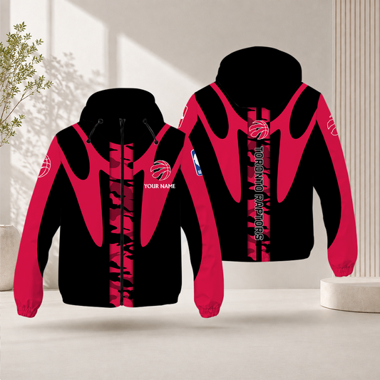 SPECIAL EDITION - NEW CUSTOMIZED NBA24 TRA TORONTO RAPTORS WINDBREAKER JACKET