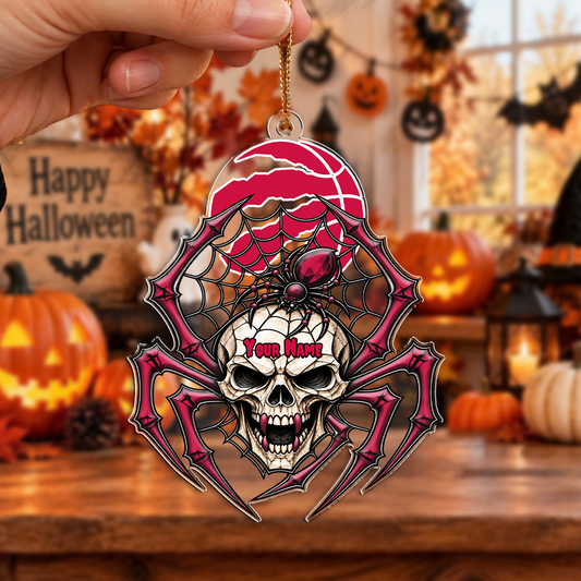 SPECIAL EDITION - NEW CUSTOMIZED NBA24 TRA TORONTO RAPTORS HALLOWEEN ACRYLIC ORNAMENT