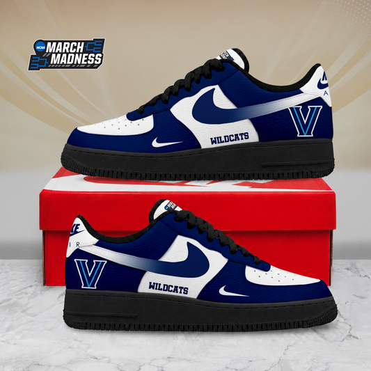 ELITE EDITION - NEW CUSTOMIZED NCAA MAM24 VIW VILLANOVA WILDCATS AF1 SHOES