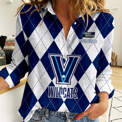 VIRAL EDITION - NEW CUSTOMIZED | NCAA MAM24 VIW VI WILDCATS WOMEN CASUAL SHIRT FOR FAN