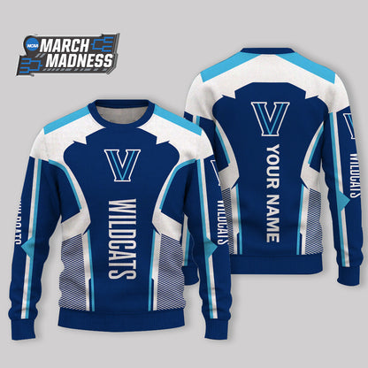 HOT DEAL - NEW CUSTOMIZED NCAA MAM24 VIW VILLANOVA WILDCATS UGLY SWEATER