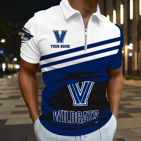 VIRAL EDITION - NEW CUSTOMIZED NCAA MAM24 VIW VILLANOVA WILDCATS T-SHIRT, POLO SHIRT, ZIP POLO SHIRT, SWEATSHIRT, HOODIE & ZIP HOODIE