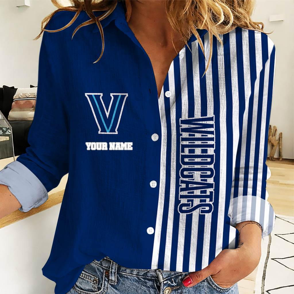 HOT DEAL - NEW CUSTOMIZED VIW VI WILDCATS WOMEN CASUAL SHIRT FOR FAN | NCAA MAM24