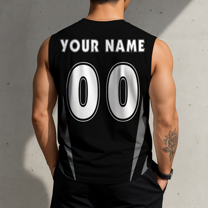 VIRAL EDITION - NEW CUSTOMIZED BNE BROOKLYN NETS MEN'S GYM SHIRT - NBA25