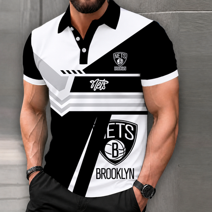 LIMITED DROP - NEW CUSTOMIZED NBA25 BNE BROOKLYN NETS POLO SHIRT, ZIP POLO SHIRT & T-SHIRTS