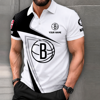 HOT DEAL - NEW CUSTOMIZED NBA25 BNE BROOKLYN NETS T-SHIRT, POLO SHIRT, ZIP POLO SHIRT, SWEATSHIRT, HOODIE & ZIP HOODIE