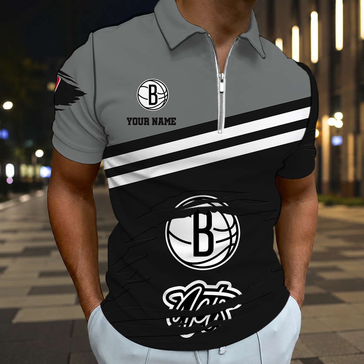 [ACTIVE OFFER] NEW CUSTOMIZED NBA25 BNE BROOKLYN NETS T-SHIRT, POLO SHIRT, ZIP POLO SHIRT, SWEATSHIRT, HOODIE & ZIP HOODIE
