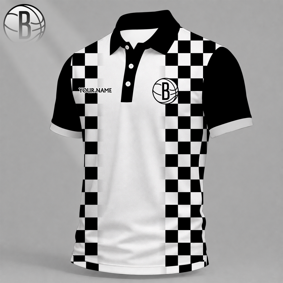 FINAL SALE - NEW CUSTOMIZED NBA25 BNE BROOKLYN NETS T-SHIRT, POLO SHIRT, ZIP POLO SHIRT, SWEATSHIRT, HOODIE & ZIP HOODIE