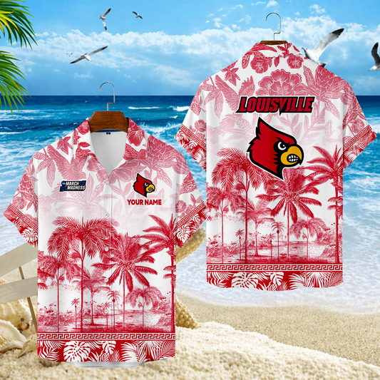 VIRAL EDITION - NEW CUSTOMIZED MAM25 ULC LOUISVILLE CARDINALS UNISEX HAWAIIAN SHIRT