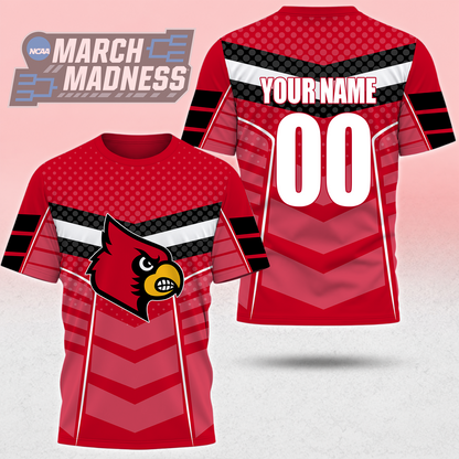 LIMITED EDITION - NEW CUSTOMIZED NCAA MAM25 ULC LOUISVILLE CARDINALS T-SHIRT, POLO SHIRT, ZIP POLO SHIRT, SWEATSHIRT, HOODIE & ZIP HOODIE