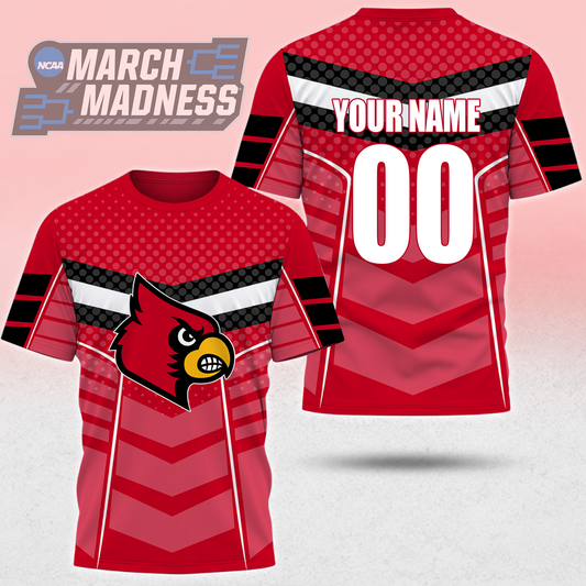 LIMITED EDITION - NEW CUSTOMIZED NCAA MAM25 ULC LOUISVILLE CARDINALS T-SHIRT, POLO SHIRT, ZIP POLO SHIRT, SWEATSHIRT, HOODIE & ZIP HOODIE
