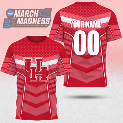 LIMITED EDITION - NEW CUSTOMIZED NCAA MAM26 HOC HOUSTON COUGARS T-SHIRT, POLO SHIRT, ZIP POLO SHIRT, SWEATSHIRT, HOODIE & ZIP HOODIE