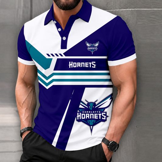 LIMITED DROP - NEW CUSTOMIZED NBA27 CHO CHARLOTTE HORNETS POLO SHIRT, ZIP POLO SHIRT & T-SHIRTS