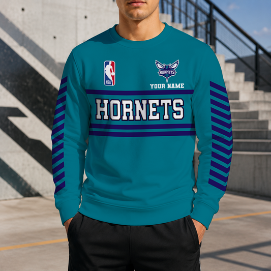 LIMITED EDITION - NEW CUSTOMIZED NBA27 CHO CHARLOTTE HORNETS UNISEX SWEATSHIRT