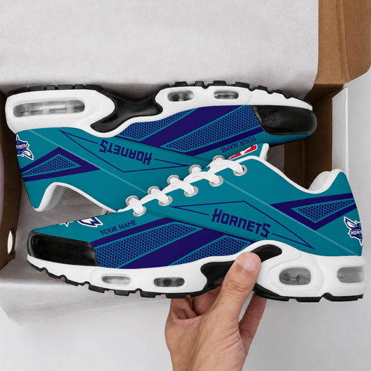 VIRAL EDITION - NEW CUSTOMIZED NBA27 CHO CHARLOTTE HORNETS AIR MAX PLUS SNEAKERS