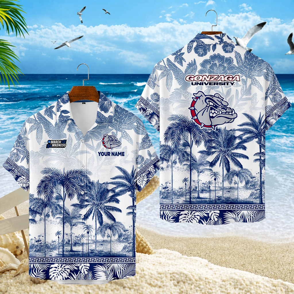 VIRAL EDITION - NEW CUSTOMIZED MAM27 GOB GONZAGA BULLDOGS UNISEX HAWAIIAN SHIRT