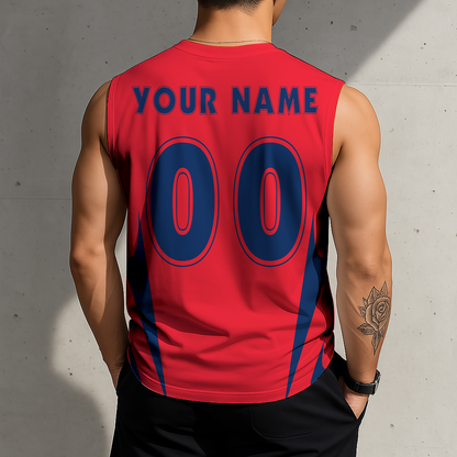 VIRAL EDITION - NEW CUSTOMIZED WWI WASHINGTON WIZARDS MEN'S GYM SHIRT - NBA28