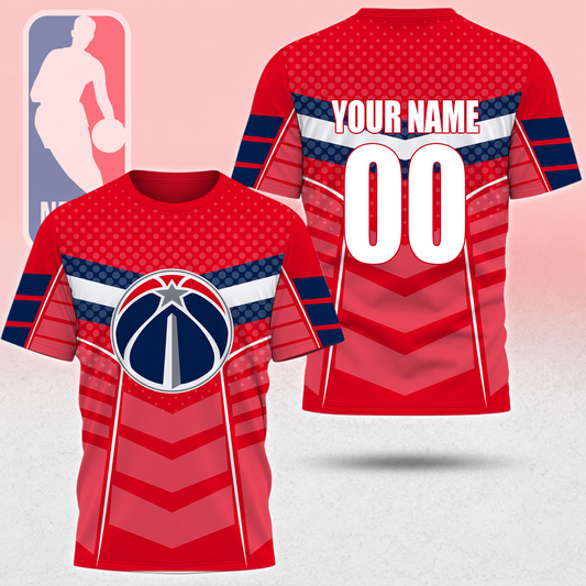 HOT DEAL - NEW CUSTOMIZED NBA28 WWI WASHINGTON WIZARDS T-SHIRT, POLO SHIRT, ZIP POLO SHIRT, SWEATSHIRT, HOODIE & ZIP HOODIE