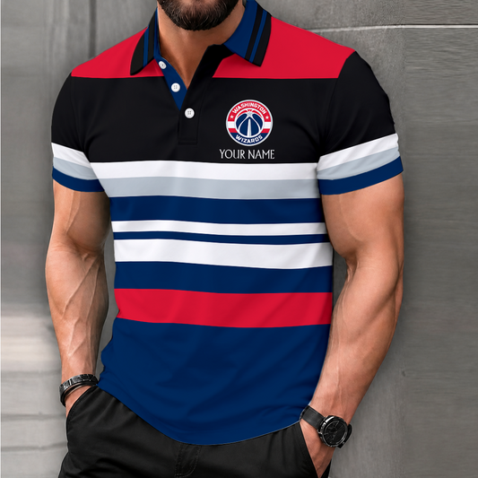 SPECIAL EDITION - NEW CUSTOMIZED NBA28 WWI WASHINGTON WIZARDS T-SHIRT, POLO SHIRT, ZIP POLO SHIRT, SWEATSHIRT, HOODIE & ZIP HOODIE