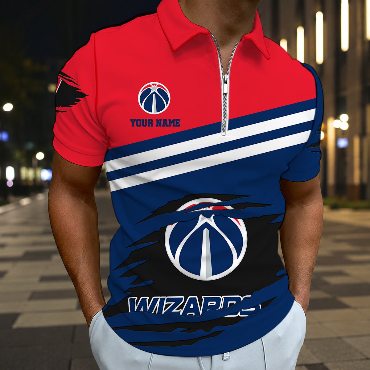 [ACTIVE OFFER] NEW CUSTOMIZED NBA28 WWI WASHINGTON WIZARDS T-SHIRT, POLO SHIRT, ZIP POLO SHIRT, SWEATSHIRT, HOODIE & ZIP HOODIE