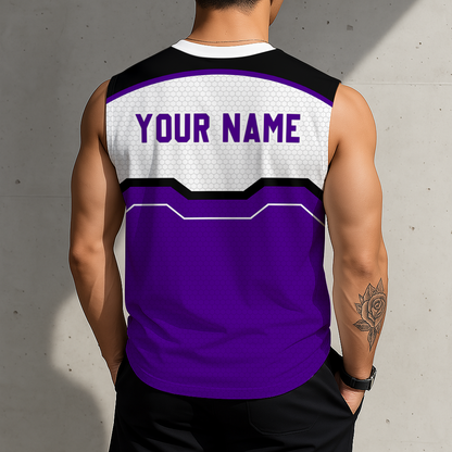 [LIMITED EDITION] NEW CUSTOMIZED NBA29 UJZ UTAH JAZZ MEN'S TANK TOP