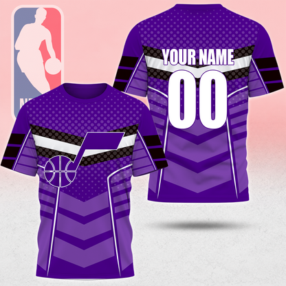 HOT DEAL - NEW CUSTOMIZED NBA29 UJZ UTAH JAZZ T-SHIRT, POLO SHIRT, ZIP POLO SHIRT, SWEATSHIRT, HOODIE & ZIP HOODIE