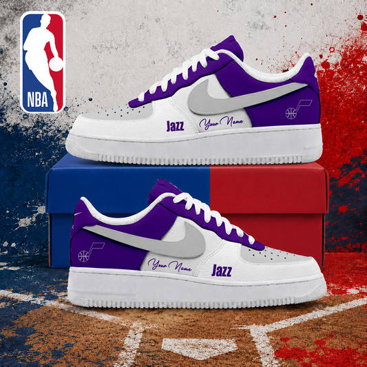 VIRAL EDITION - NEW CUSTOMIZED NBA29 UJZ UTAH JAZZ AF1 SNEAKERS