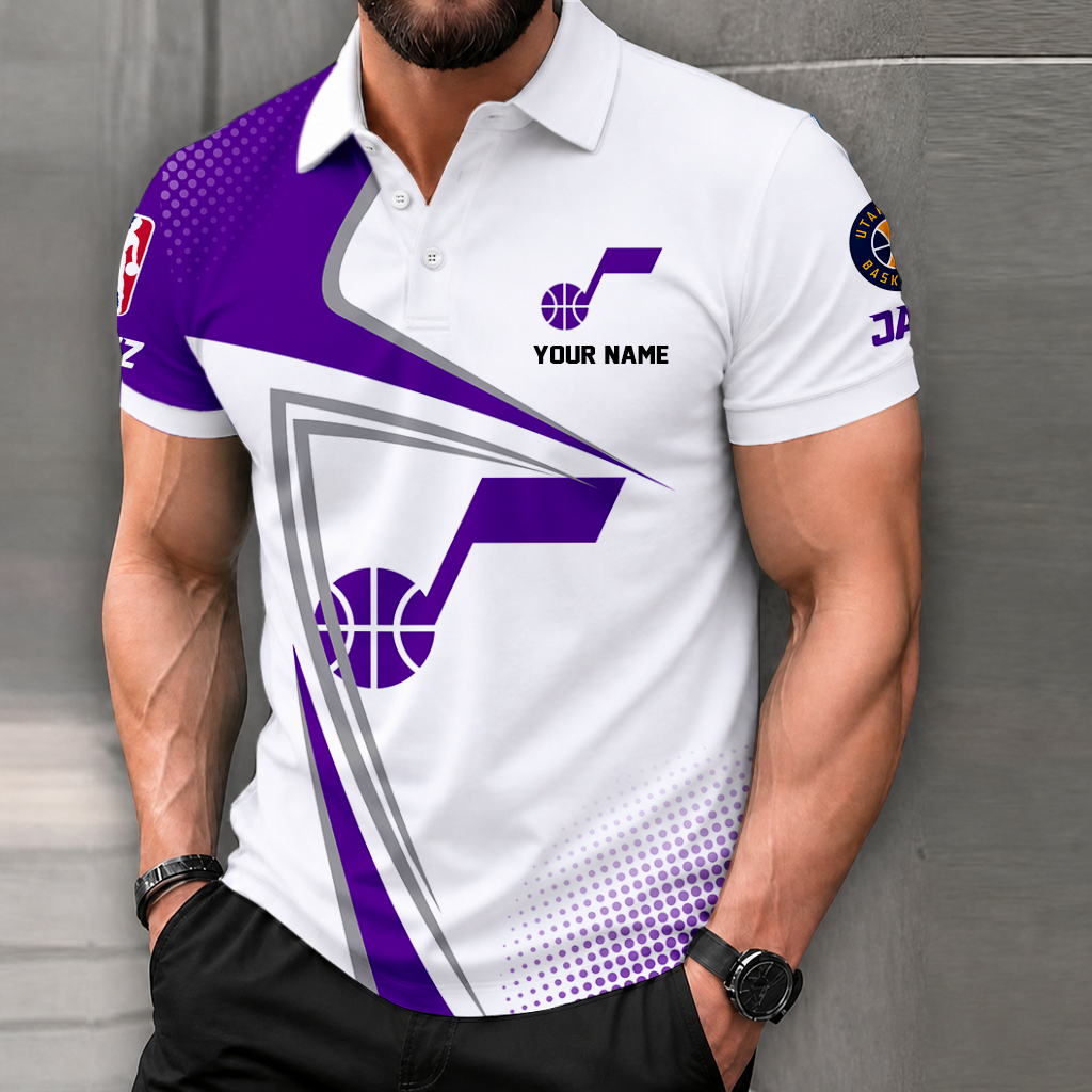 HOT DEAL - NEW CUSTOMIZED NBA29 UJZ UTAH JAZZ T-SHIRT, POLO SHIRT, ZIP POLO SHIRT, SWEATSHIRT, HOODIE & ZIP HOODIE