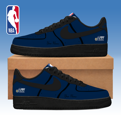 LIMITED DROP - NEW CUSTOMIZED UJZ UTAH JAZZ AF1 SNEAKERS - NBA29