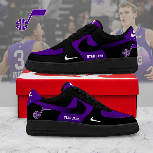 HOT DEAL - NEW CUSTOMIZED NBA29 UJZ UTAH JAZZ AF1 SNEAKERS