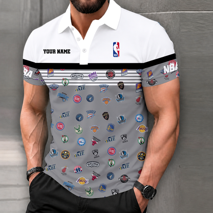 VIRAL EDITION - NEW CUSTOMIZED NBA32 NBA ALL TEAMS POLO SHIRT
