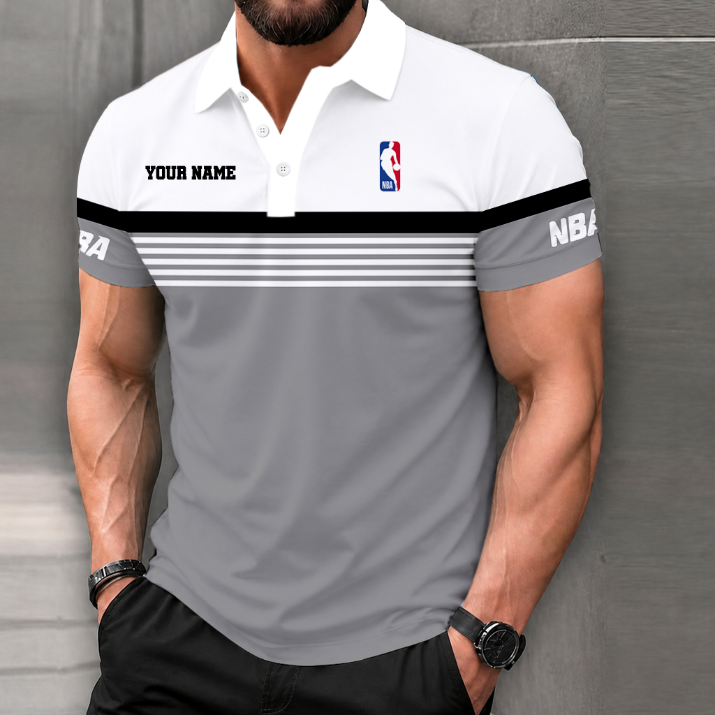 VIRAL EDITION - NEW CUSTOMIZED NBA31 NATIONAL BASKETBALL ASSOCIATION POLO SHIRT