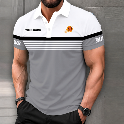 VIRAL EDITION - NEW CUSTOMIZED NBA21 PSU PHOENIX SUNS POLO SHIRT