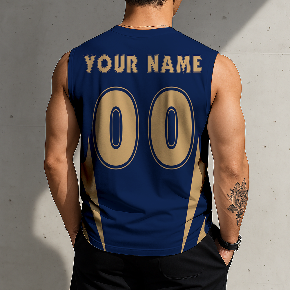 VIRAL EDITION - NEW CUSTOMIZED NOP NEW ORLEANS PELICANS MEN'S GYM SHIRT - NBA30