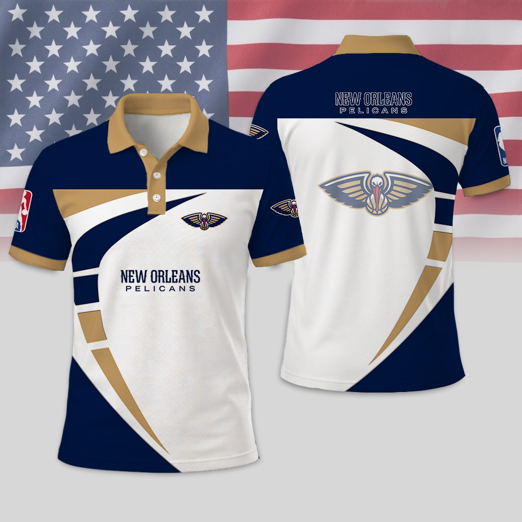 VIRAL EDITION - NEW CUSTOMIZED NBA30 NOP NEW ORLEANS PELICANS T-SHIRT, POLO SHIRT, ZIP POLO SHIRT, SWEATSHIRT, HOODIE & ZIP HOODIE