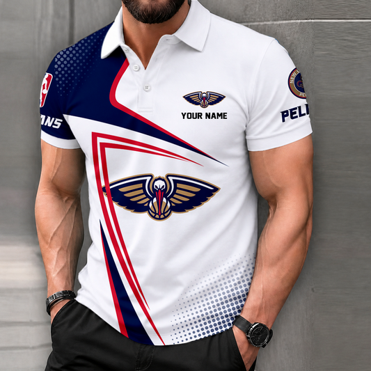 HOT DEAL - NEW CUSTOMIZED NBA30 NOP NEW ORLEANS PELICANS T-SHIRT, POLO SHIRT, ZIP POLO SHIRT, SWEATSHIRT, HOODIE & ZIP HOODIE
