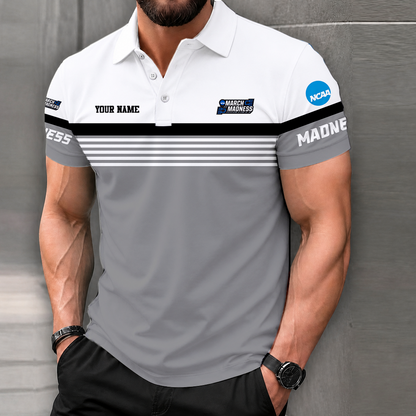 LIMITED EDITION - NEW CUSTOMIZED NCAA MAM31 MAM MARCH MADNESS POLO SHIRT