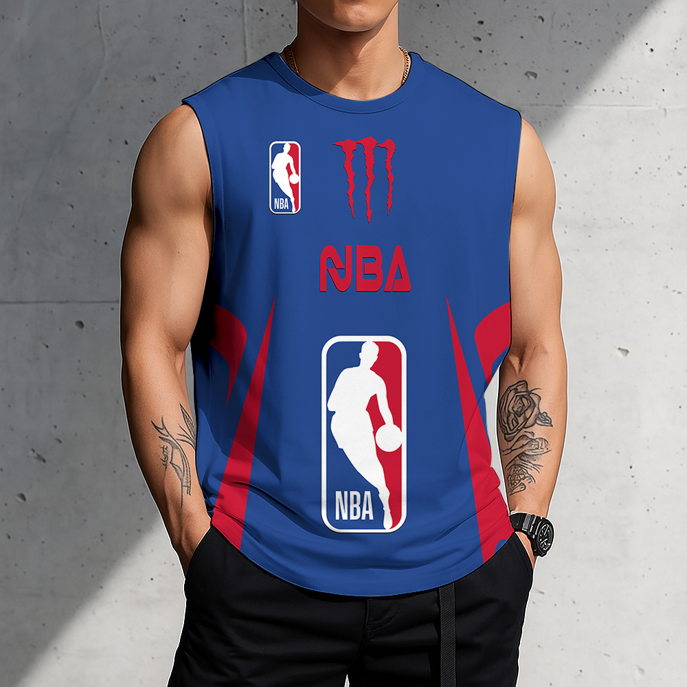 VIRAL EDITION - NEW CUSTOMIZED NATIONAL BASKETBALL ASSOCIATION MEN'S GYM SHIRT - NBA31