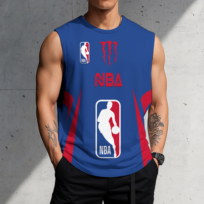 VIRAL EDITION - NEW CUSTOMIZED NATIONAL BASKETBALL ASSOCIATION MEN'S GYM SHIRT - NBA31