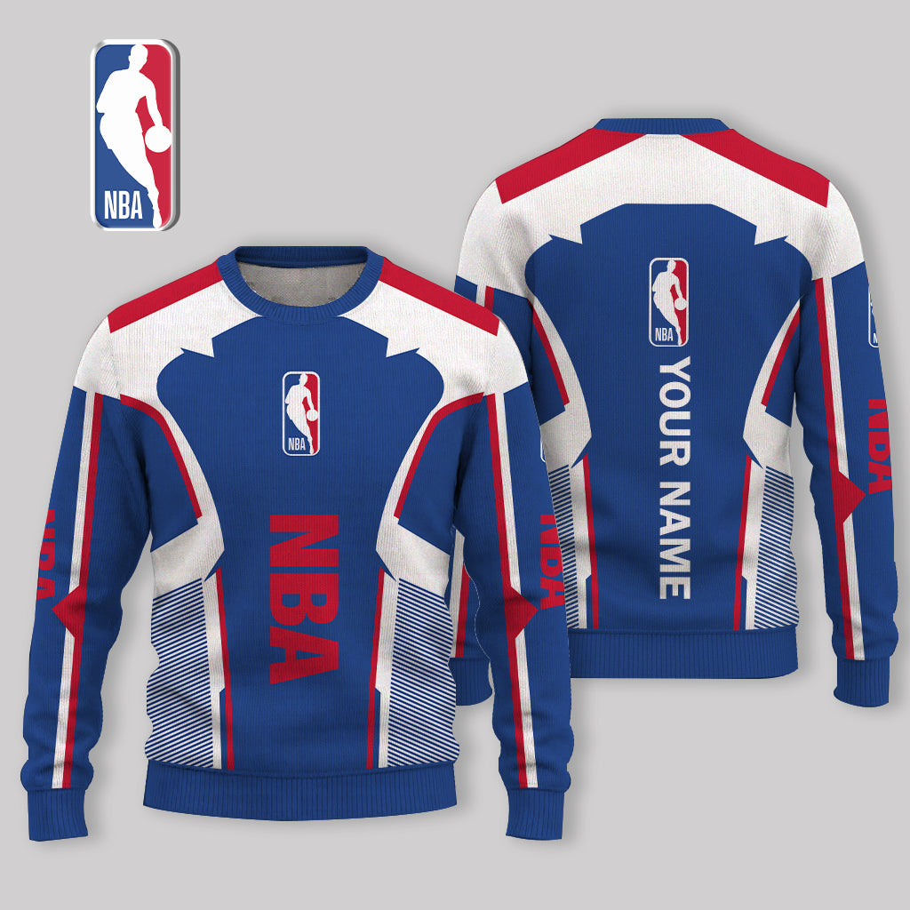 VIRAL EDITION - NEW CUSTOMIZED NBA NATIONAL BASKETBALL ASSOCIATION UGLY SWEATER - NBA31
