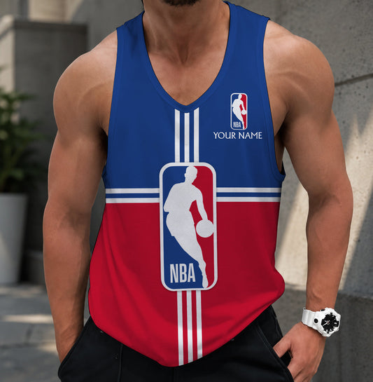 VIRAL EDITION - NEW CUSTOMIZED NATIONAL BASKETBALL ASSOCIATION MEN'S TANK TOP - NBA31